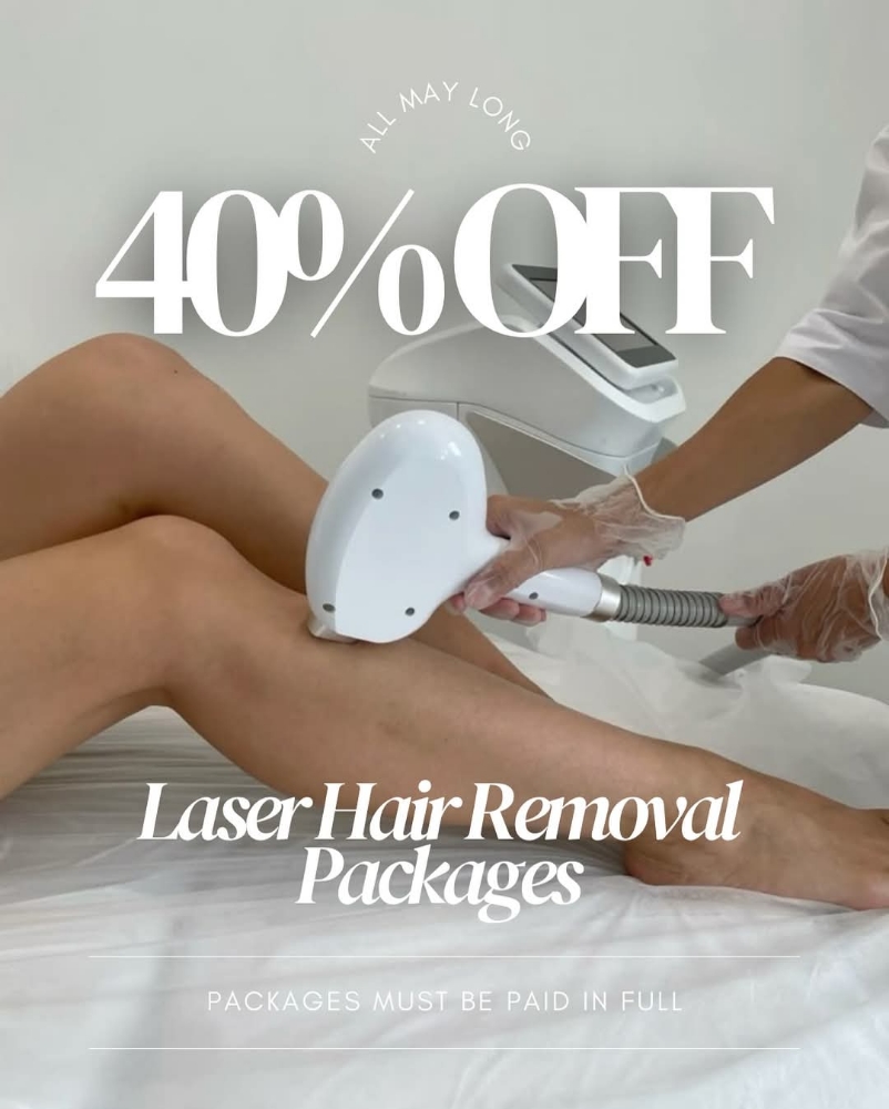 *MAY SPECIAL* 40% off LASER