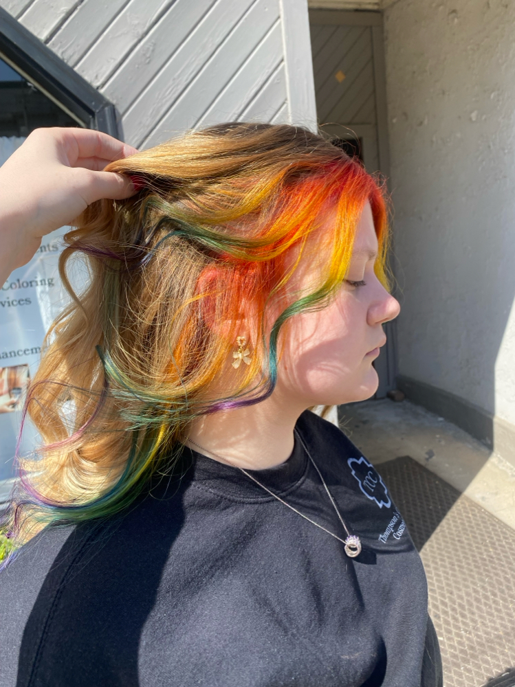 Custom Vivid Haircolor