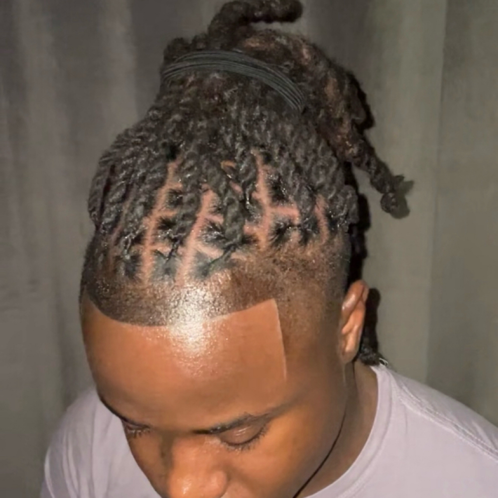 Retwist + Ponytail at HairByMykaylah in Union City, GA