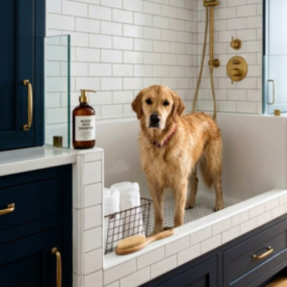 Bath & Nail Trim Large Dog at Paw Spa by Allison in Mt. Carroll, IL