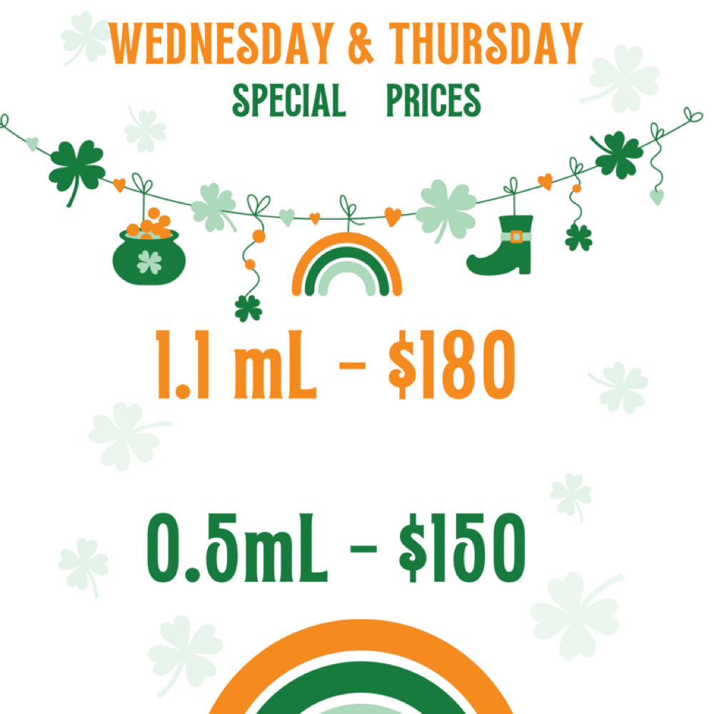 WED & THURS PROMO 0.5 ML at beautybydeannette in San Antonio, TX