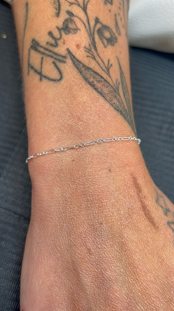 Silver Permanent Jewelry (Bracelet)