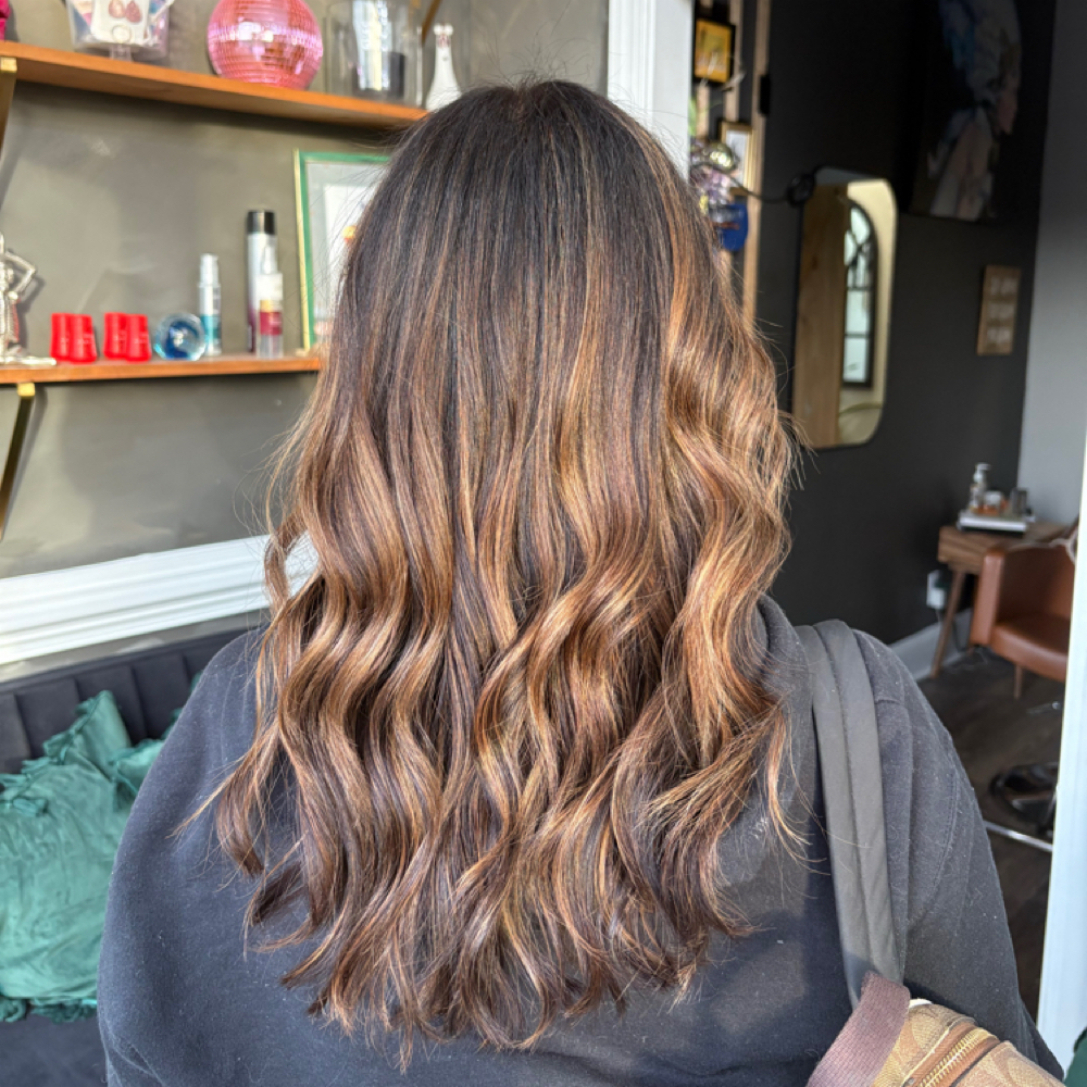 Partial Highlight & Root Color at Glammed By Gracie in Mooresville, NC