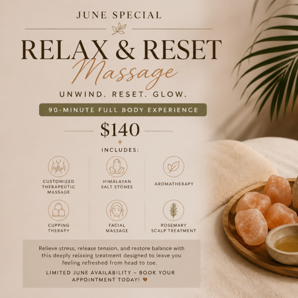 June Pre Book Relax And Reset at Kalm & Glow in Fortmill, SC