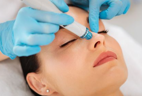 Hydrafacial treatment