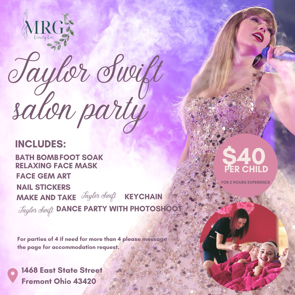 Taylor Swift Salon Party For 3