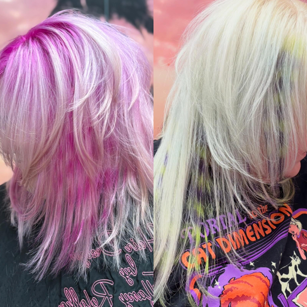 Racoon Tails! at Hair Design By TIFFANY Rafalko in Clearwater, FL