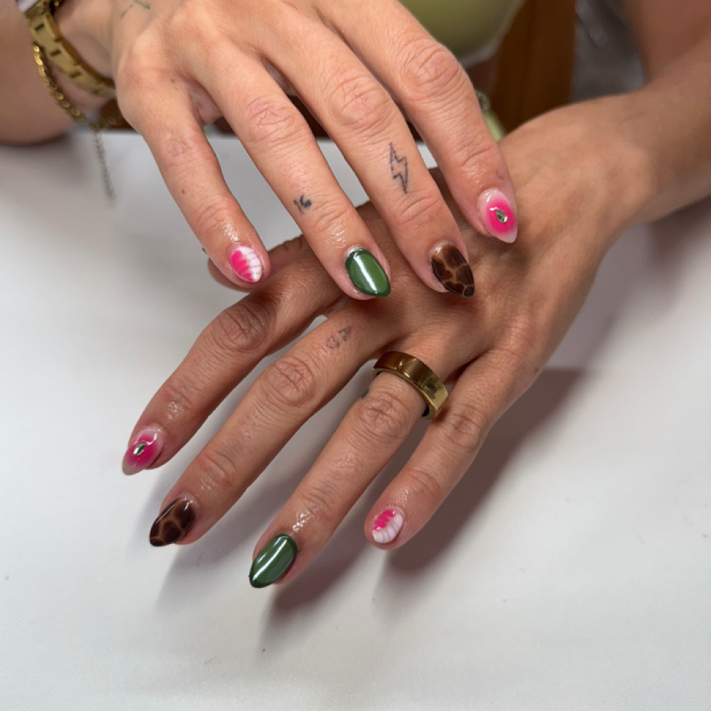 Gel Polish Full Design at Monroe & Co. in Canton, TX