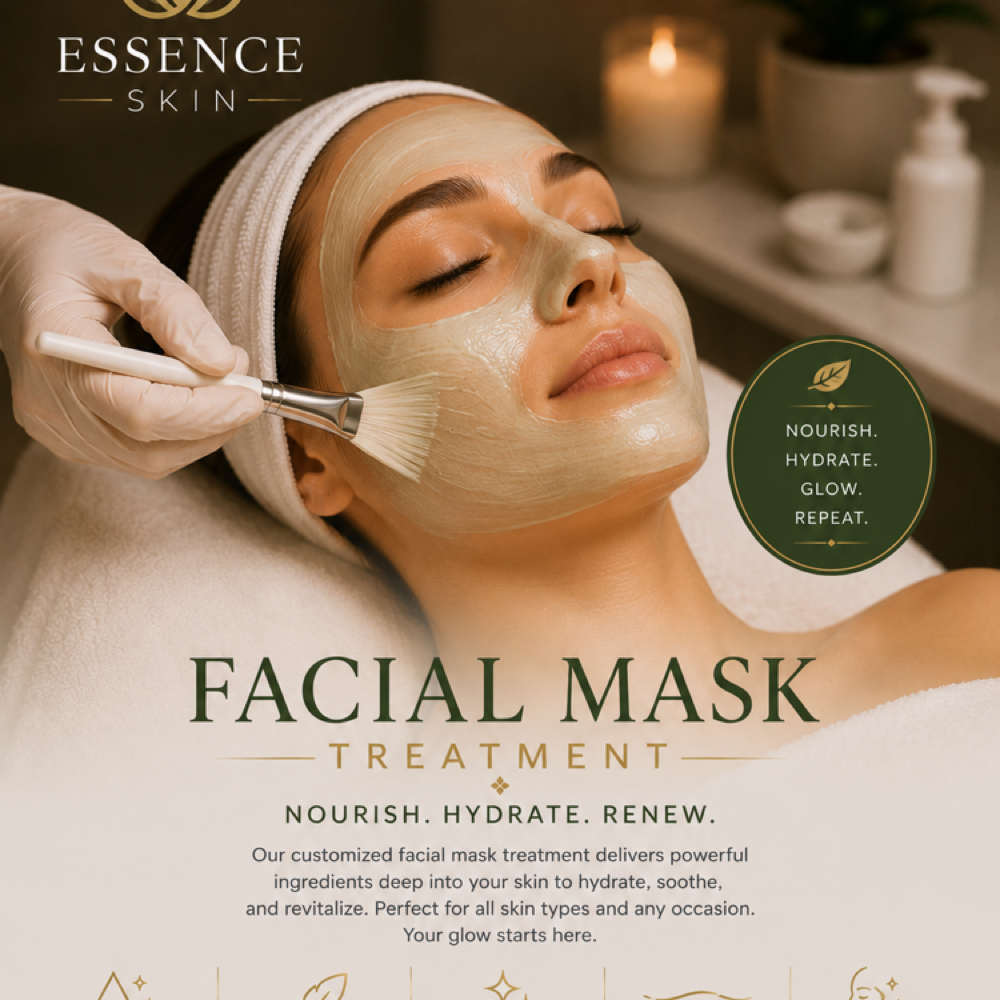 Facial Mask Treatment at ESSENCE SKIN in Chelmsford, MA