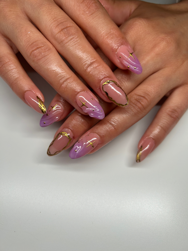 Short Gel-x Nails
