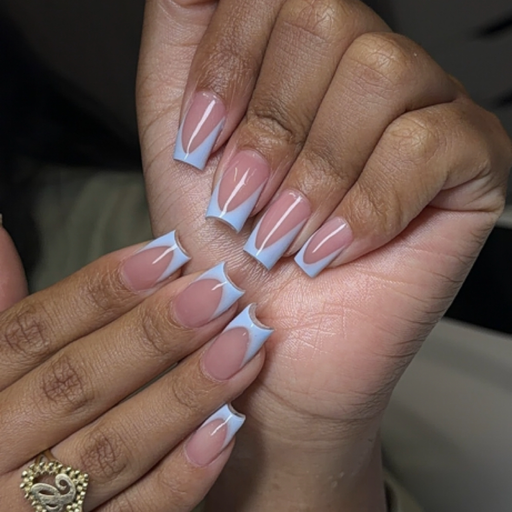 Natural Nails at Nailed By TiaGene in Long Beach, CA