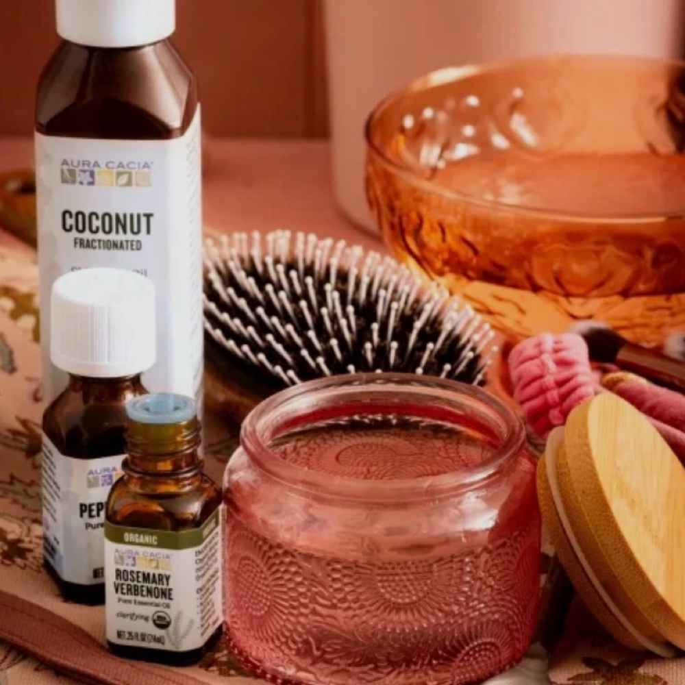 Scalp Spa Essential Oil Treatment at Luxe Hair Lounge in brooklyn, NY