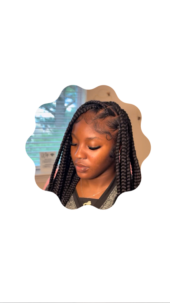 Large Knotless at MK Hair Hive π in Norfolk, VA