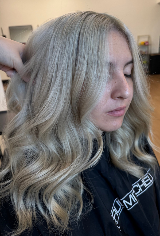 Bleach Retouch at Bloom Beauty Salon in Delano, CA
