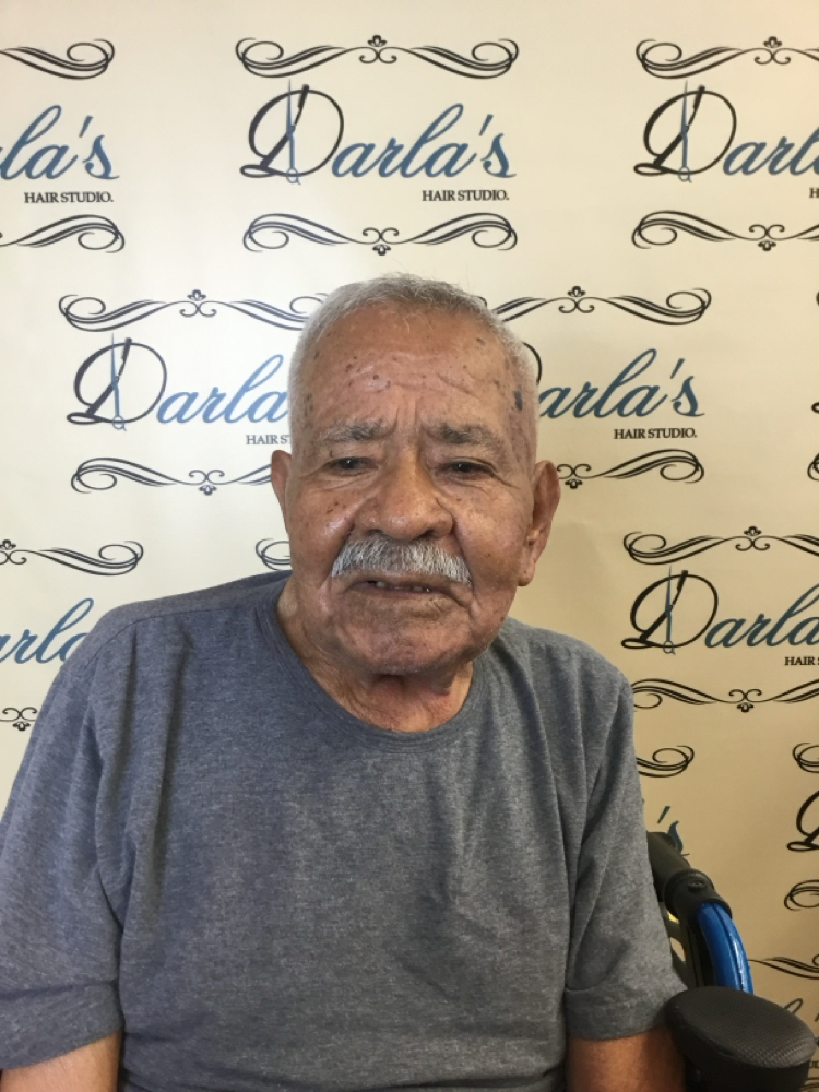 Man Senior Citizen Haircut