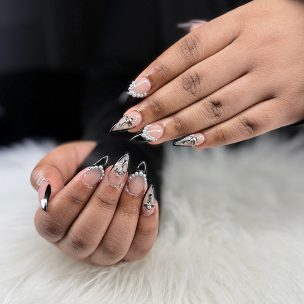 Gel-X Full Set, X-Short Stiletto