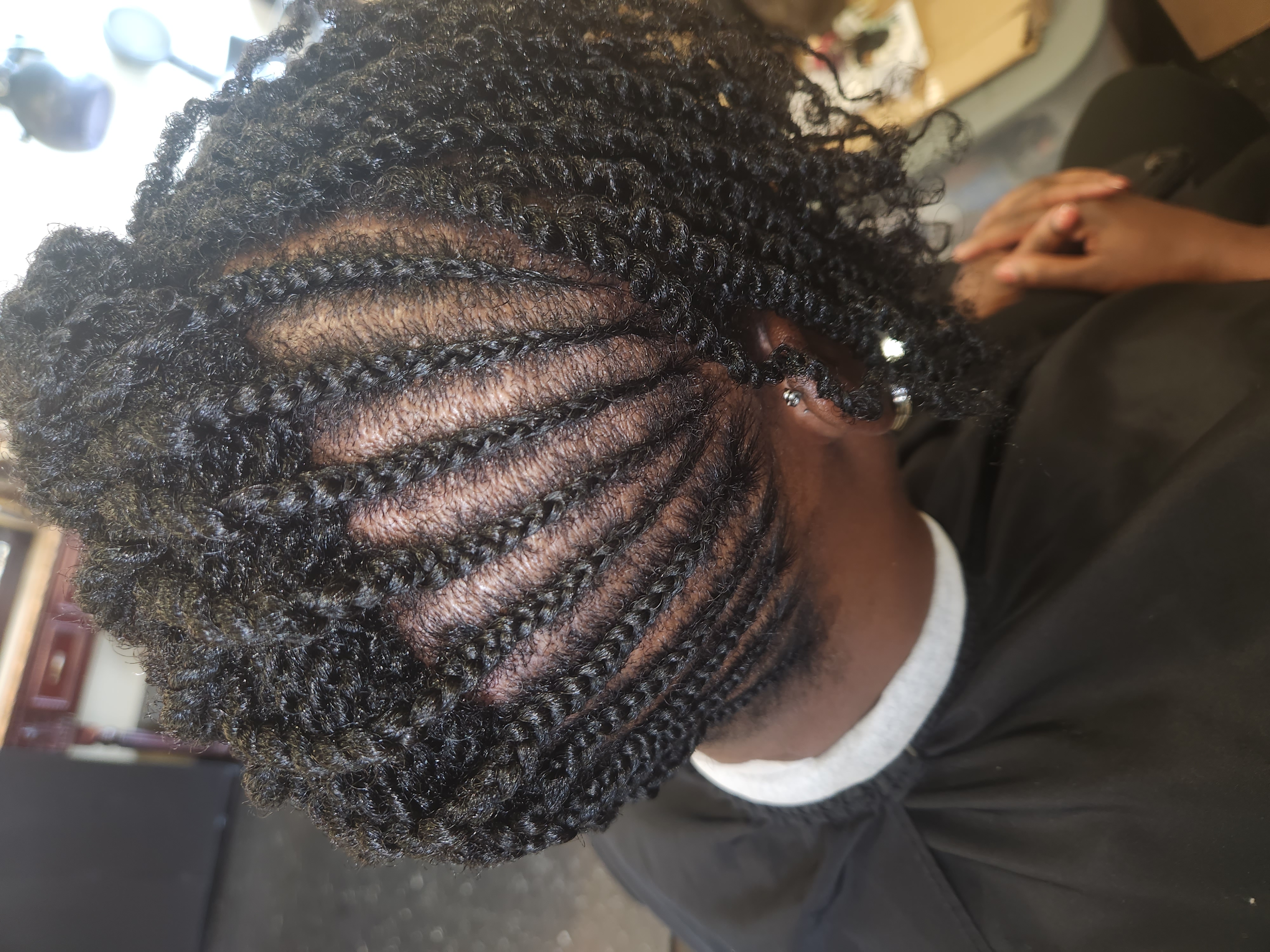 Cornrows at Hidden Jewels in Fayetteville, NC