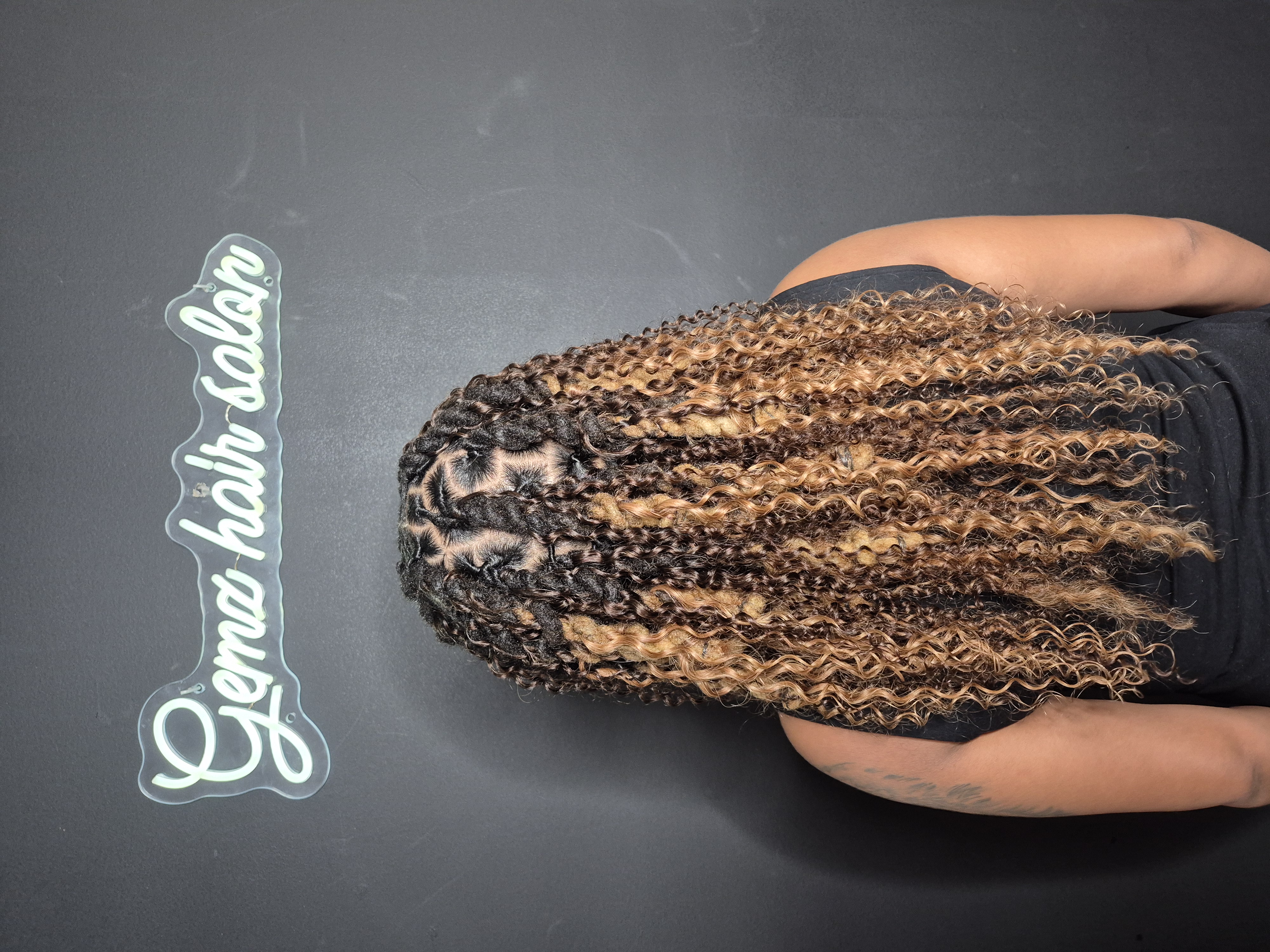 Boho 2-Strand on Locs
