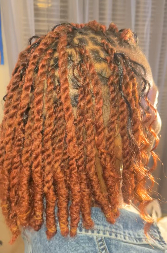 Loc Knot Bob W/Weave at SimplyBella by DeaunderBarnes in Huntsville, AL
