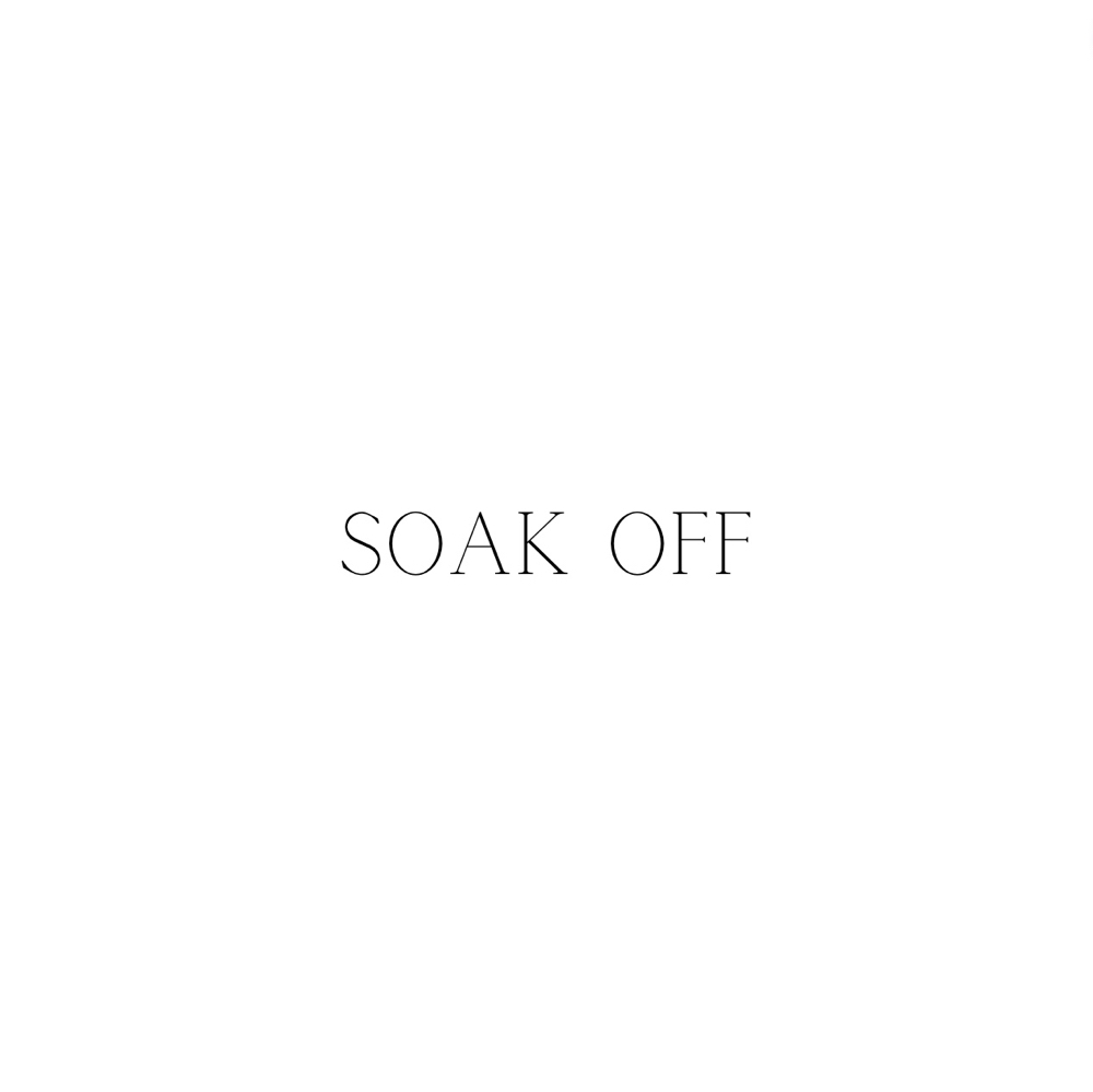 SOAK OFF