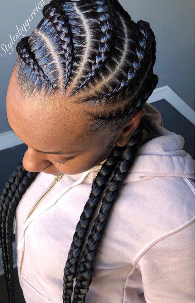 Five Feed In Braids