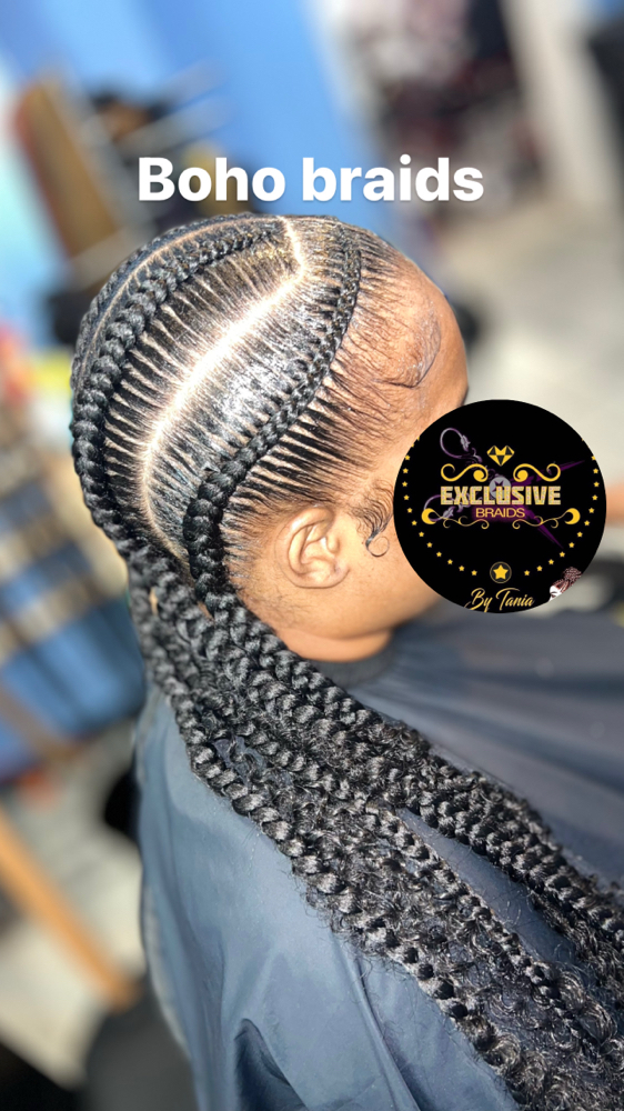 4 stitch Braids