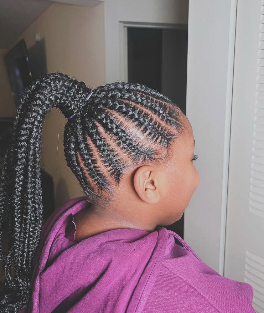 Medium Ponytail at Hair By La in Akron, OH