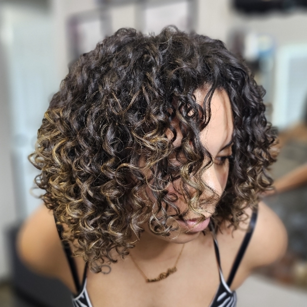 Curl Service at Karshea Hair Salon in Lakeland, FL