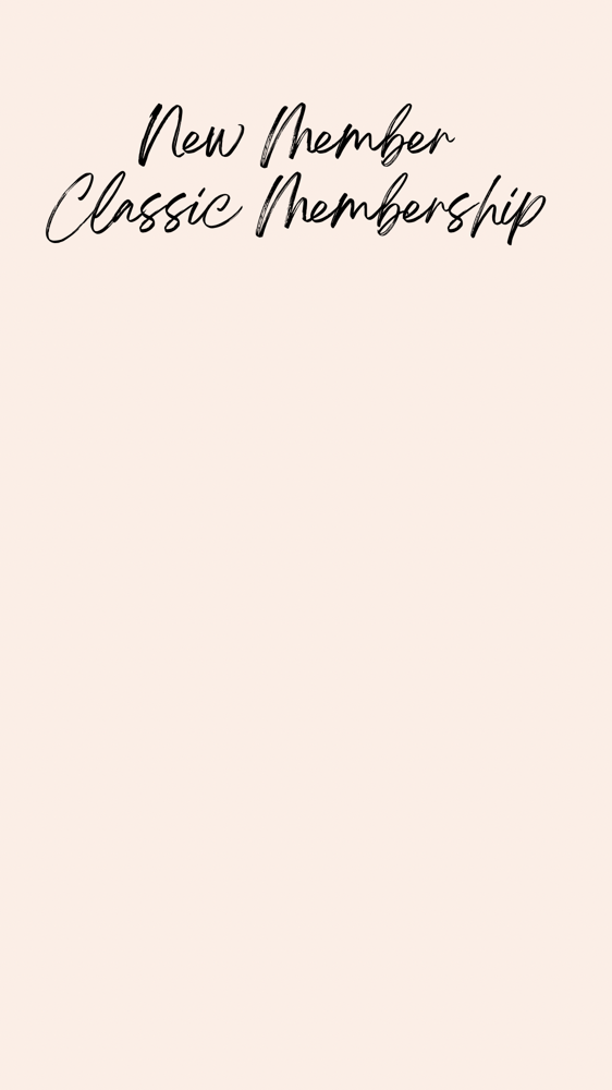 *NB* Classic Membership