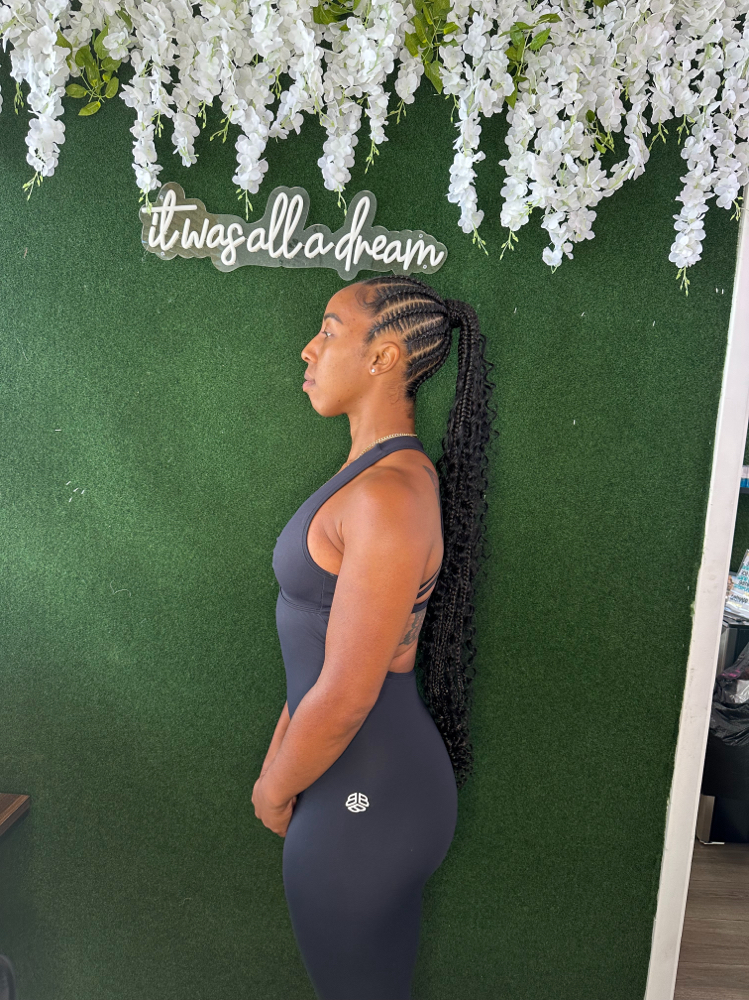 Stitch Braided Ponytail