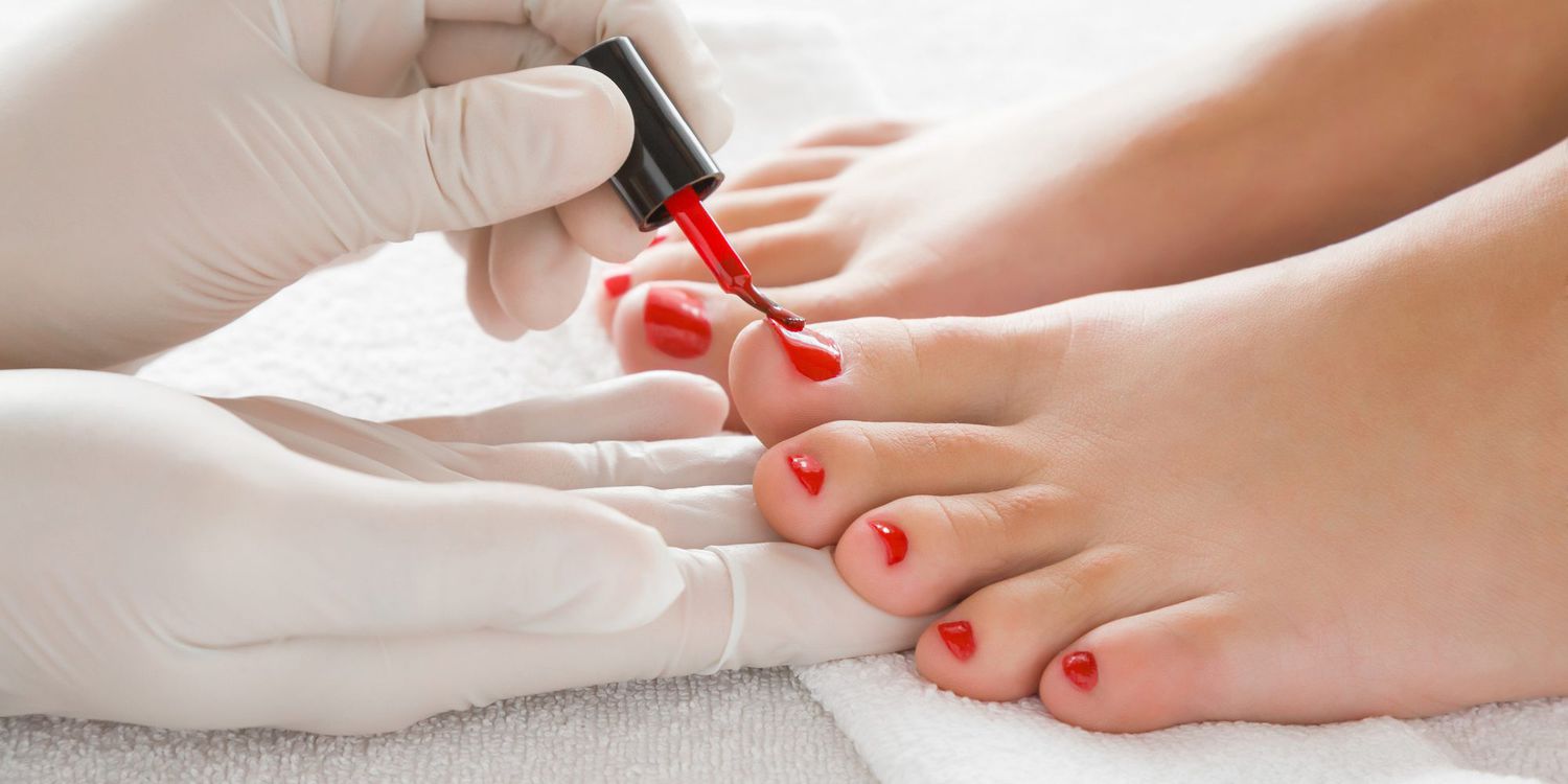 Gel Spa Pedicure at Maebel Krapfl in Greenwood, IN