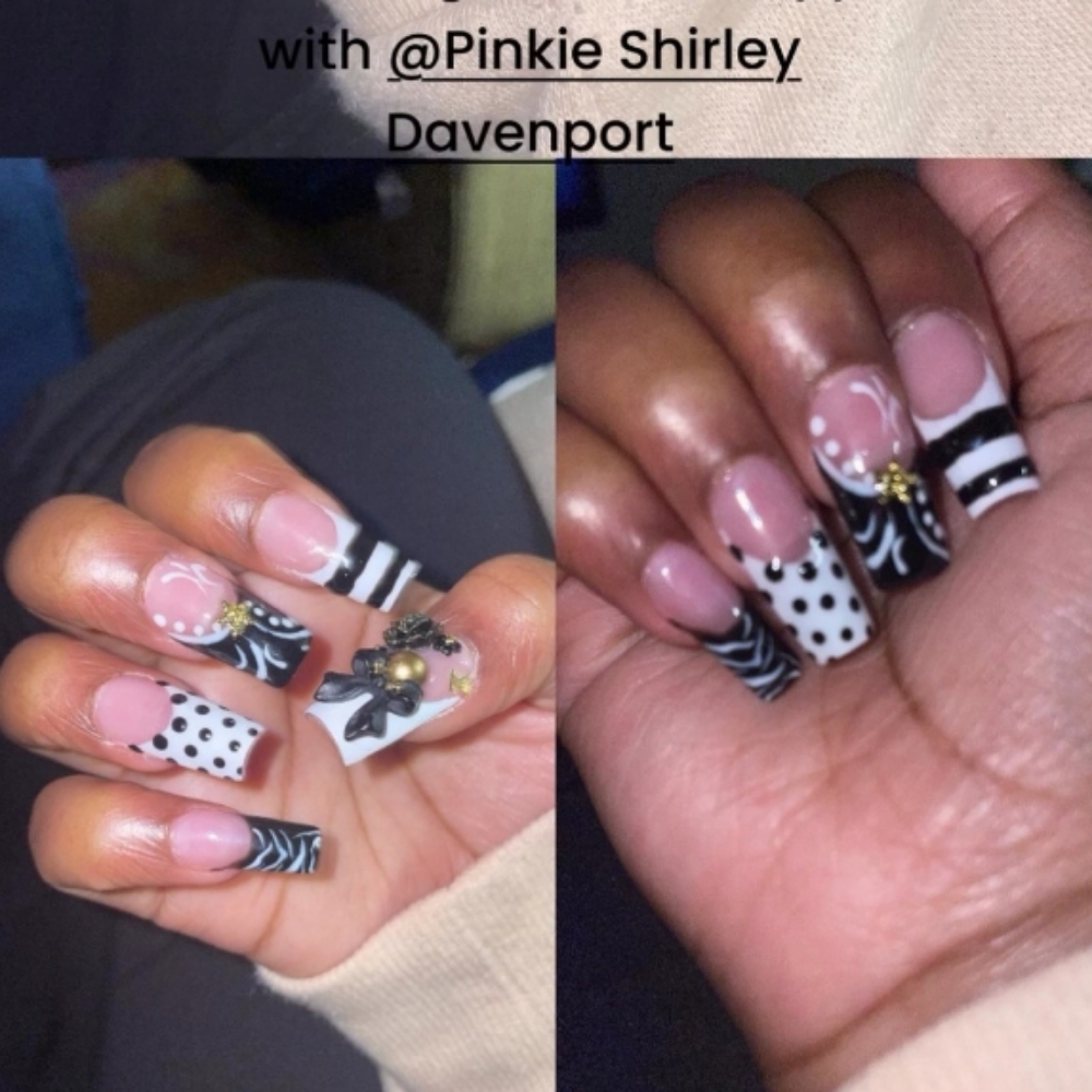 Gel X Extensions at Pinkie's Hair and Nails Salon Studio in Chattanooga, TN