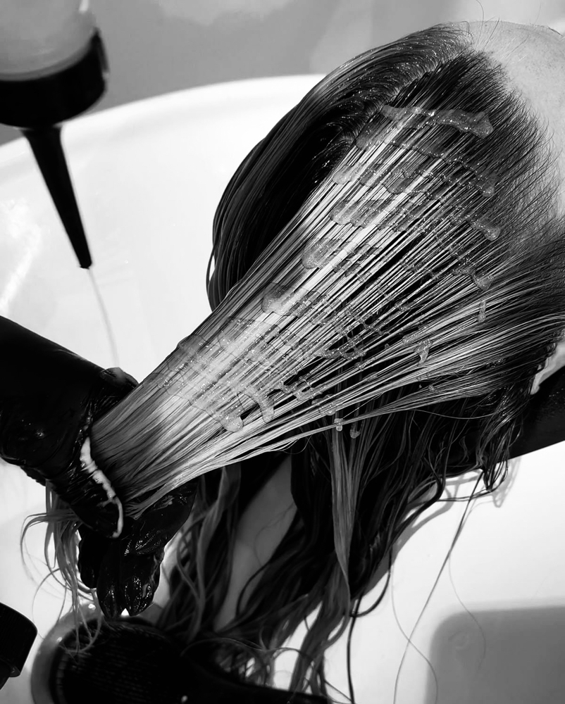 Gloss/Toner Stand Alone Service + Blowdry