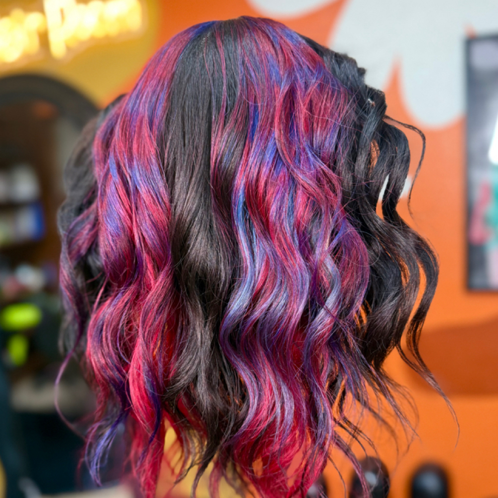 Vivid Color Service at Alicia At The Hippie Hair Room in Weatherford, TX