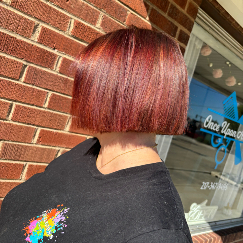 Emily’s Color Services at Once Upon A Fade in Effingham, IL
