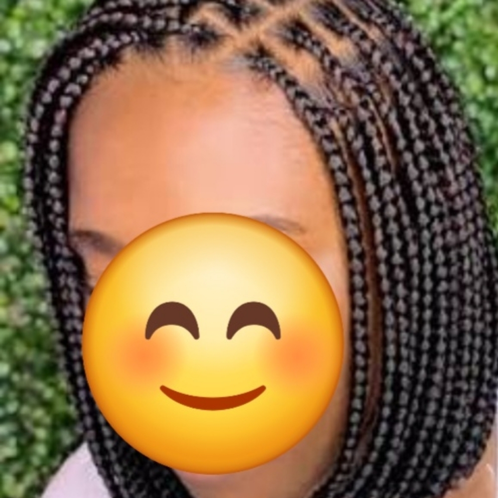 Bob Knotless Braids at Royalty Envision Salon&spa llc in Tobyhanna, PA