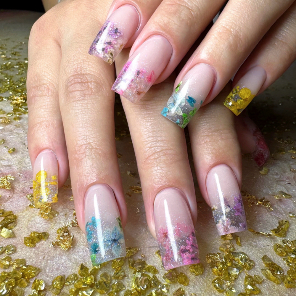 Encapsulated Nail Art