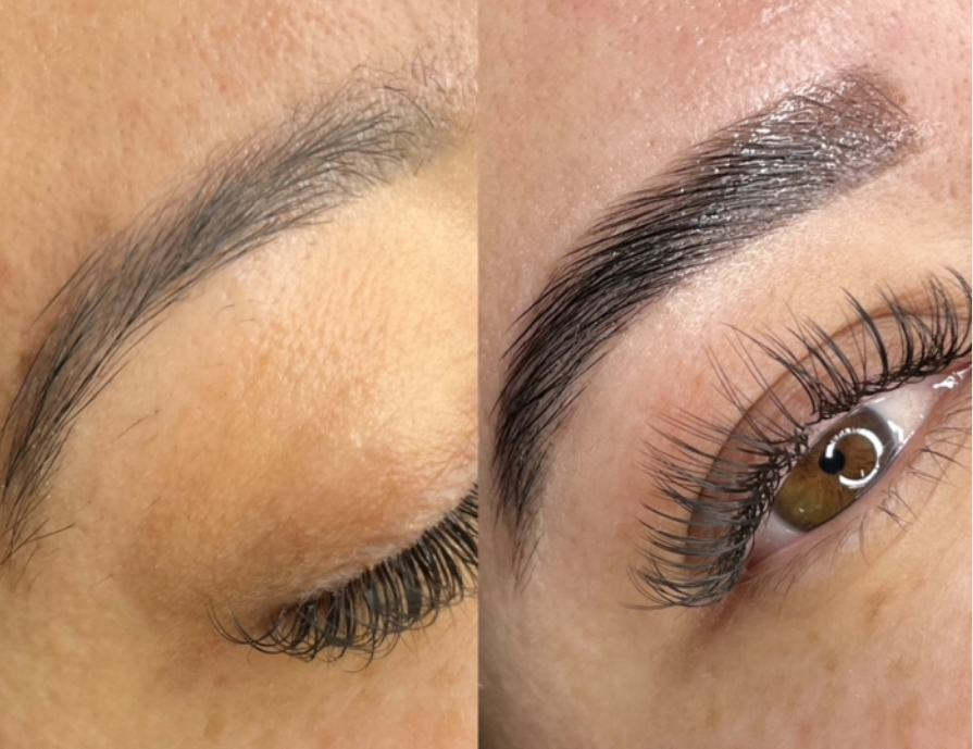 Brow Lamination with Tint