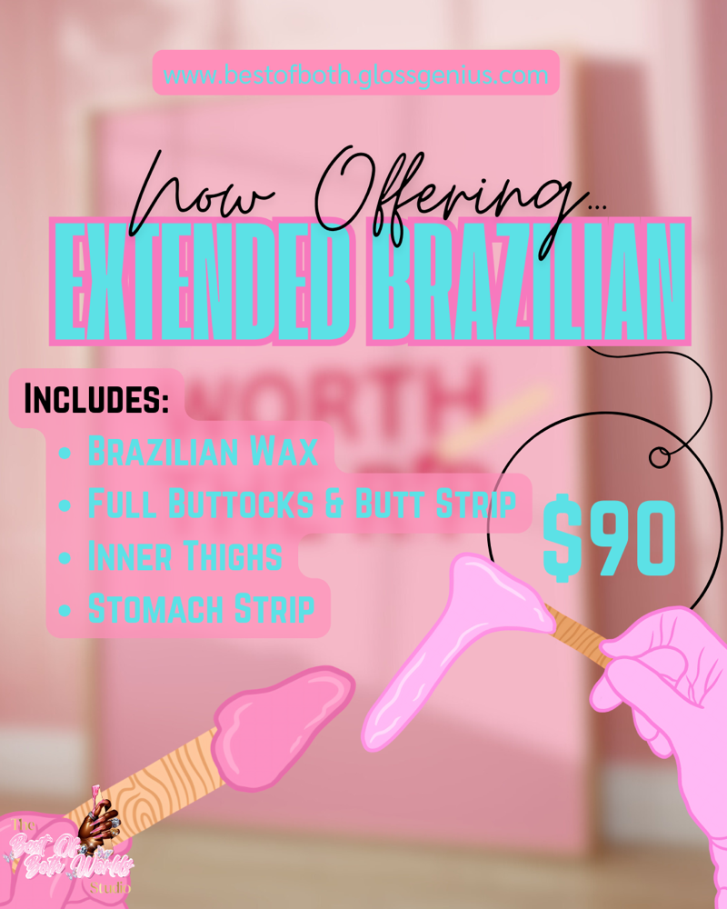 Extended Brazilian Wax