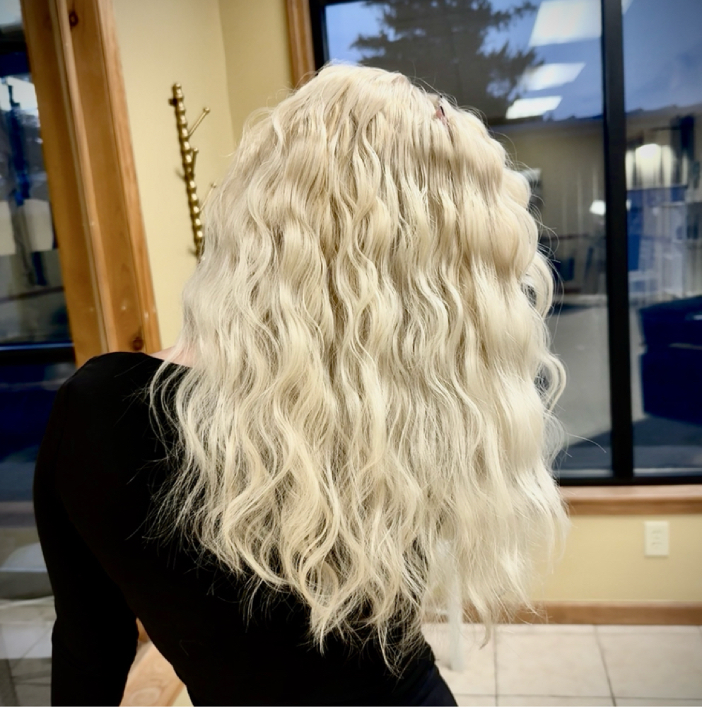 All Over Blonding at Hair by Layla in Carthage, NY