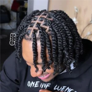 Men Twist at Hollywood Soul Salon Ouchlesshairbraiding in San Diego, CA