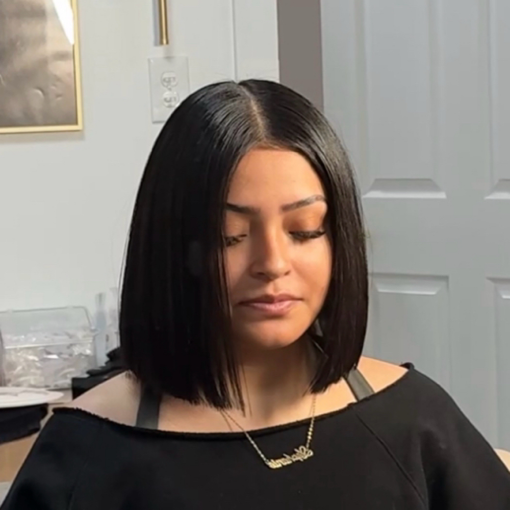 Haircut & Iron Work at DoseofBeautyllc in Allen Park, MI