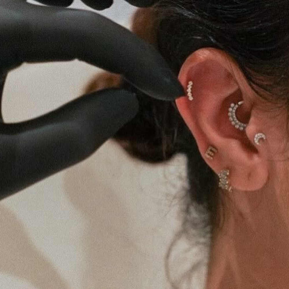 Ear Piercing at Hair + Lash Company in Oxford, MS