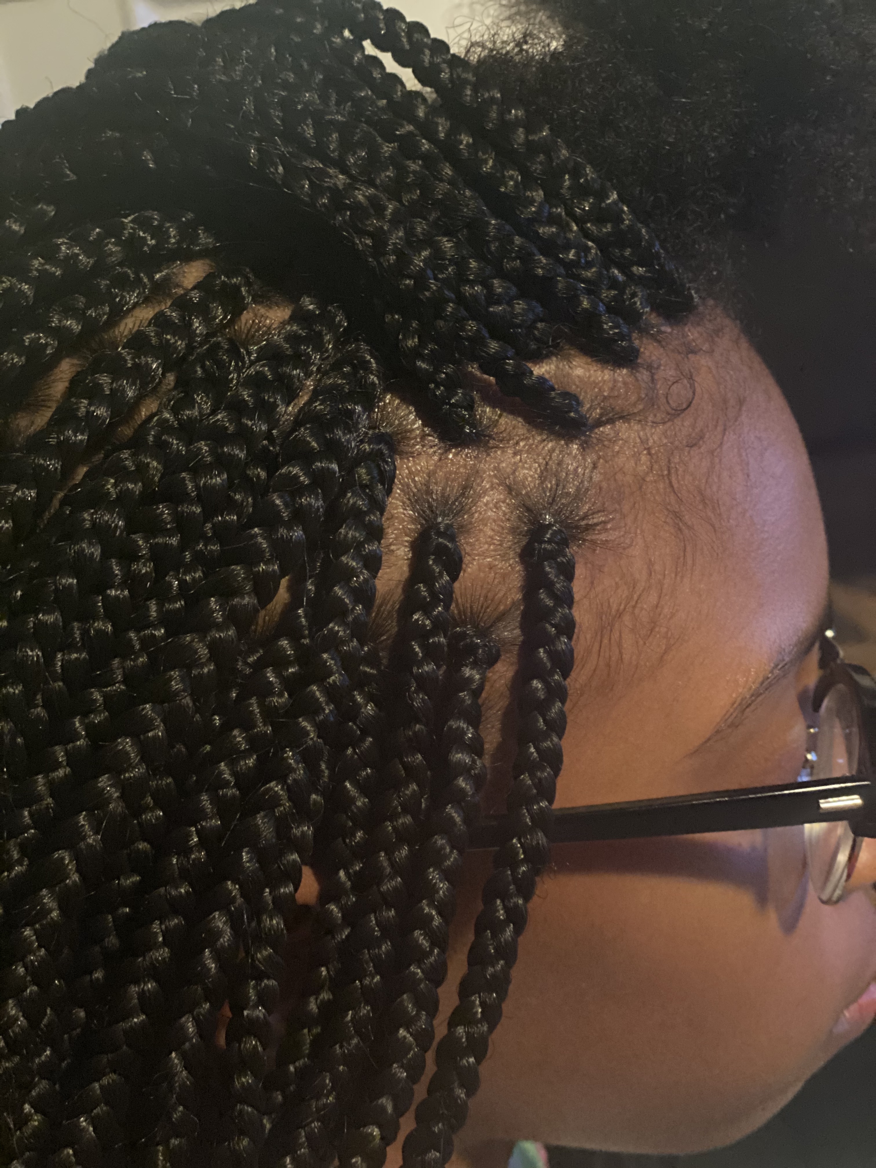 Knotless/box braids-Small