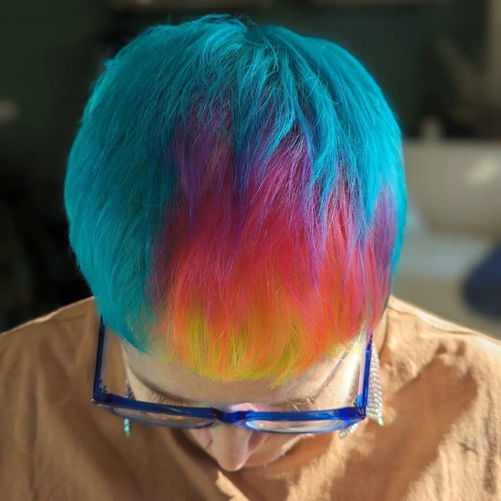 Bleach + Vivid Colors