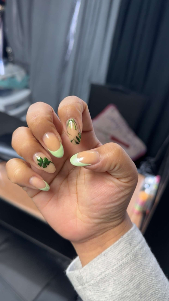 Acrylic Overlay On Natural Nails