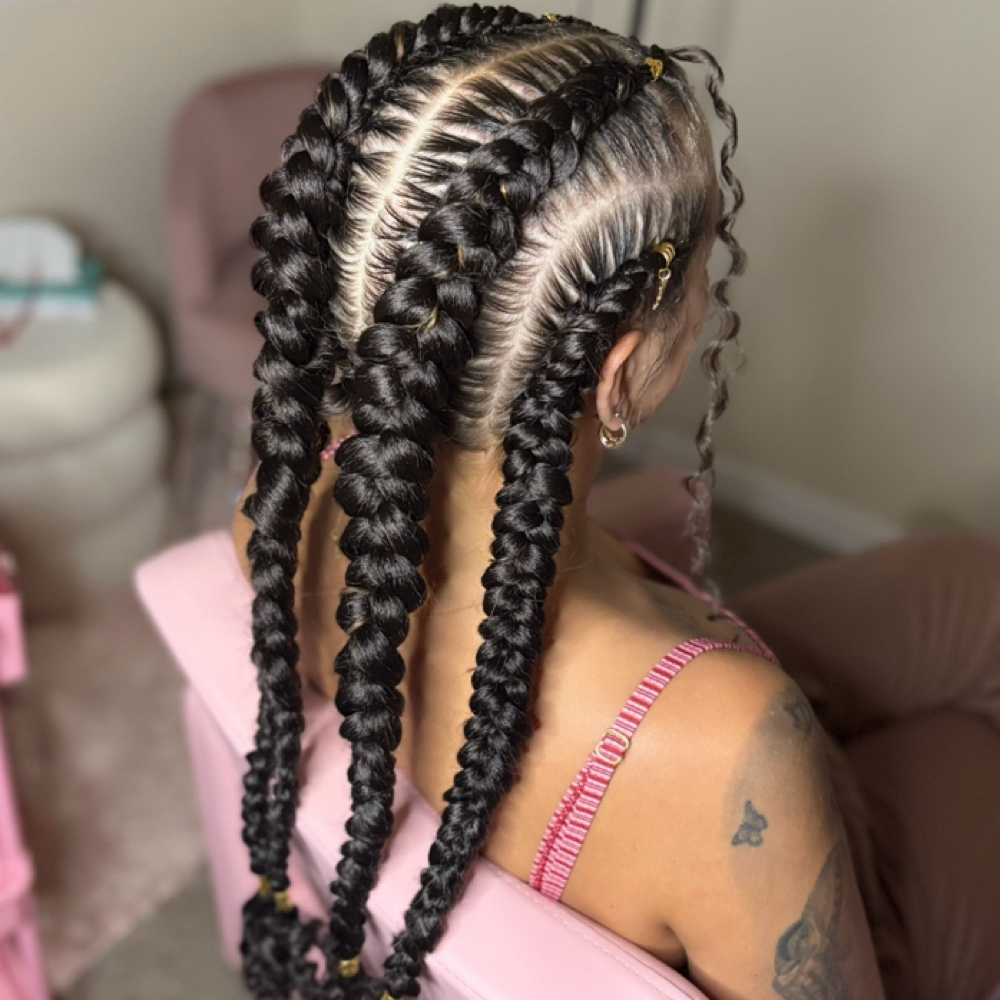 Butterfly Braids at Knot Your Average By Sno in Shawano, WI