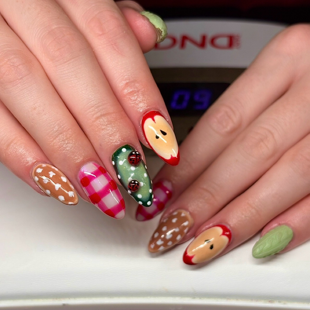 Tier 3 Nail Art at Polished By Hallie in Knoxville, TN
