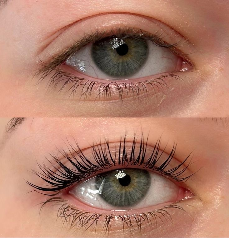 Lash lift and tint