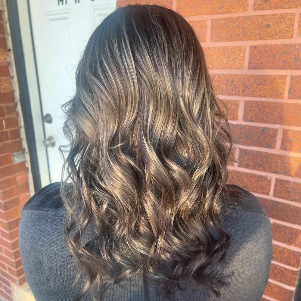 Full Balayage + Toner